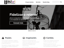 Tablet Screenshot of bizartgroup.com